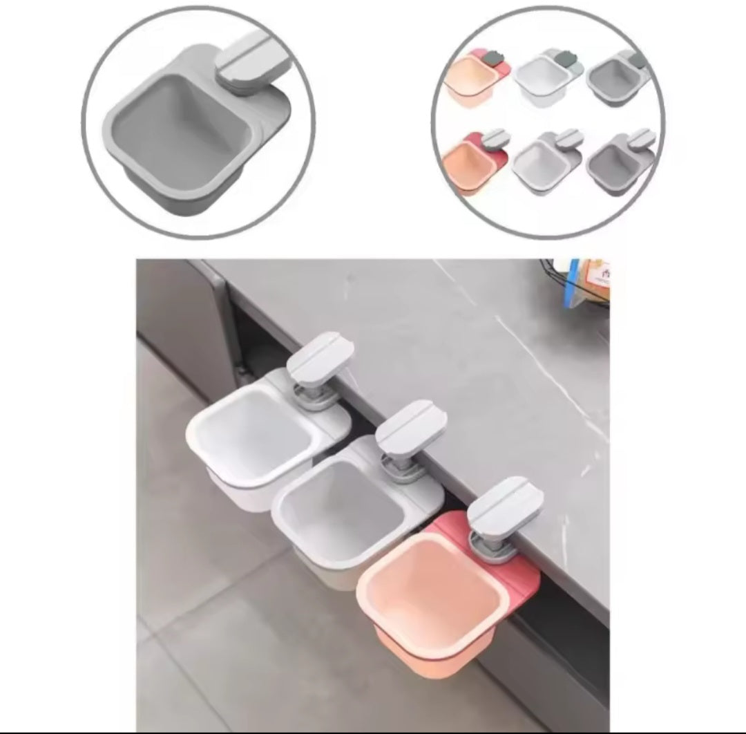Multifunctional rotating under table storage